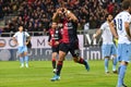 Italian Soccer Serie A Men Championship Cagliari vs Lazio Royalty Free Stock Photo