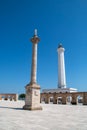 Giovanni XXIII square in Santa Maria di Leuca.