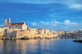 Giovinazzo touristic port. Apulia. Royalty Free Stock Photo