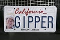 The Gipper license plate Royalty Free Stock Photo