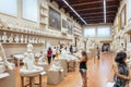 Gipsoteca Bartolini hall in the Museo dell`Accademia, Firenze, Italy Royalty Free Stock Photo