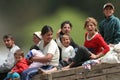 Gipsy family in a waggon