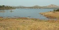 Reservoir at Gir National Park Royalty Free Stock Photo