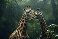 generative ai: The giraffe is an African even-toed ungulate mammal, the tallest of all extant land-living animal species, and the