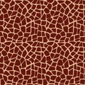 Giraffe fur pattern Royalty Free Stock Photo