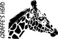 Giraffe, hand-drawing,