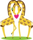 Giraffe Love