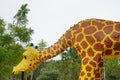 Giraffe made by lego