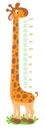 Giraffe meter wall or height chart