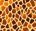 Giraffe Print Texture Seamless Pattern Background Royalty Free Stock Photo