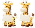 Giraffe Says Royalty Free Stock Photo