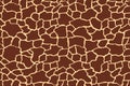 Giraffe skin print texture pattern seamless repeating brown burgundy white