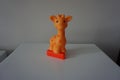Giraffe toy figure Royalty Free Stock Photo