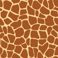 Giraffe vector seamless pattern