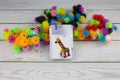 Giraffe viscous fluffy construction set