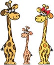 Giraffes family