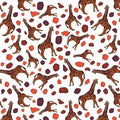 giraffes and spots are a beautiful pattern