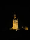 Giralda Bell Tower of the Seville Cathedral Royalty Free Stock Photo