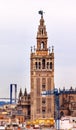 Giralda Bell Tower Seville Cathedral Spain Royalty Free Stock Photo