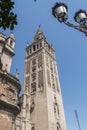 Giralda Tower, Seville Cathedral, Sapin Royalty Free Stock Photo