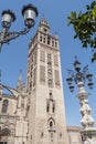 Giralda Tower, Seville Cathedral, Sapin Royalty Free Stock Photo