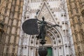 Giraldillo statue in the cathedral of Seville, in Spain Royalty Free Stock Photo