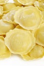 Girasole pasta on white background Royalty Free Stock Photo