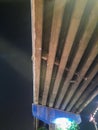 girder under the flyover Royalty Free Stock Photo