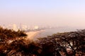 Girgaum Chowpatty Beach in Mumbai Royalty Free Stock Photo