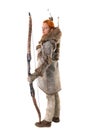 Girl archer Royalty Free Stock Photo