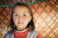 Girl in Arslanbob in Kyrgyzstan