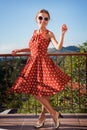 Girl on the balcony