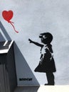 Girl with Balloon Bansky Copy