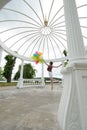 girl with balloons Royalty Free Stock Photo