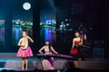 Girl band with Chinese folk instruments