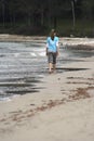 Girl at the Beach Royalty Free Stock Photo