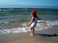 Girl in beach