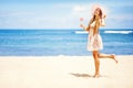 Girl on a beach