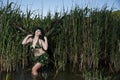 Girl bird in the Green swamp