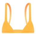 Girl bra icon, cartoon style Royalty Free Stock Photo