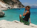 Girl - Cala GoloritzÃÂ© (Goloritze bay) - Sardinia