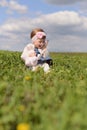 Girl with Cell Phone