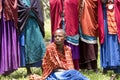 Girl in ceremonial dress, Maasi Village, Ngorongoro Conservation