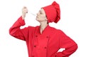 Girl chef