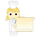 Girl Chef Menu