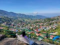 A girl cherishing the beautiful view