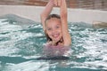 Girl-Child in Pool