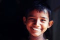 A girl child smiles at an orphanage