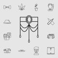 Girl Choker icon. Detailed set of life style icons. Premium quality graphic design. One of the collection icons for websites, web