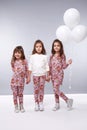 Girl clothes collection little small balloons birthday fashion